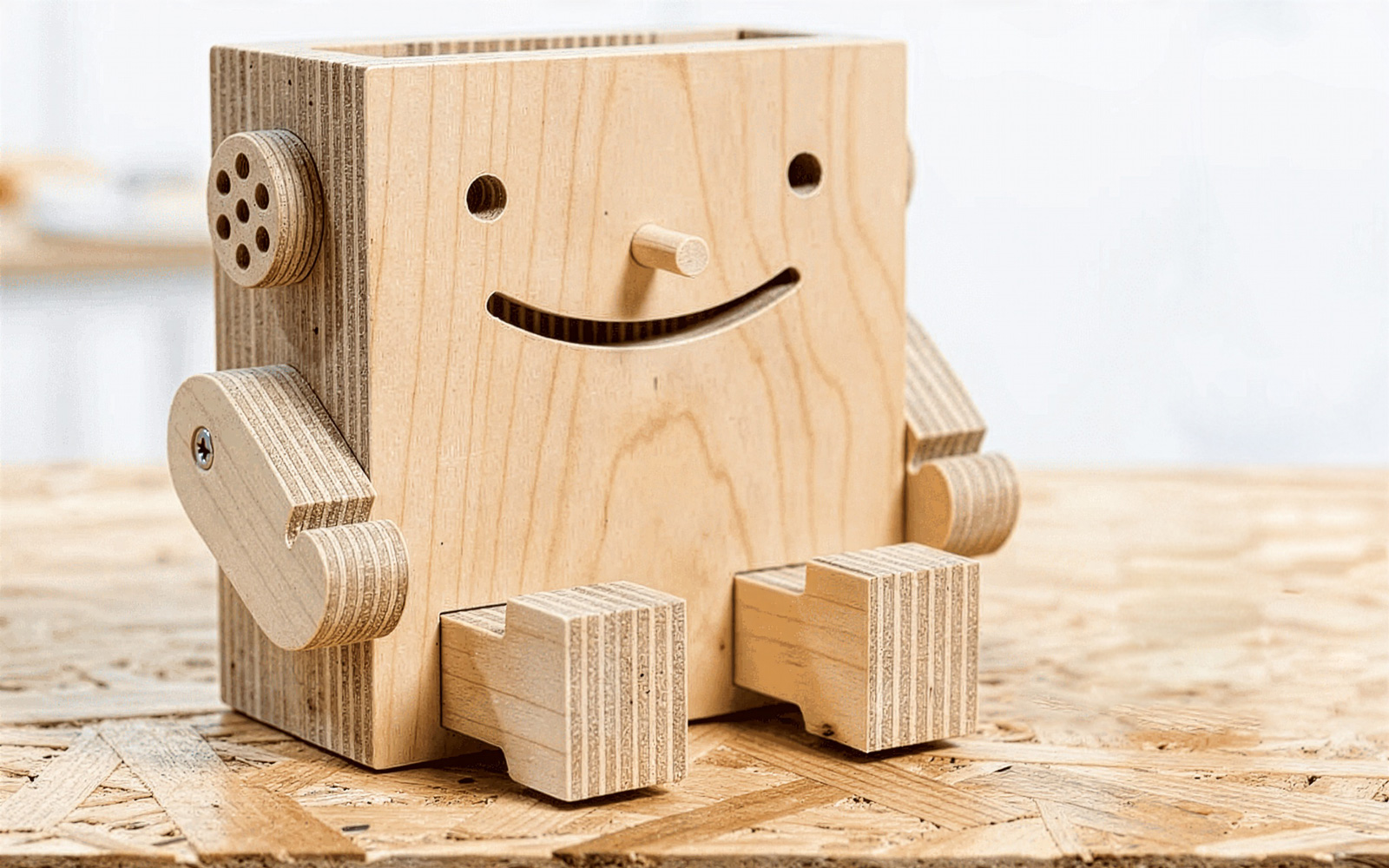 Wooden Robot